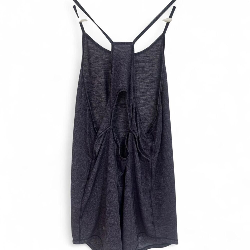 Lululemon Fast As Light Singlet Hole Tank Top Heather Purple Women’s M - Picture 3 of 3